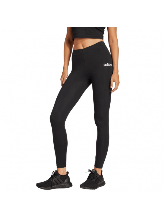 Dámske legíny adidas Essentials Linear Cotton čierne JG8621